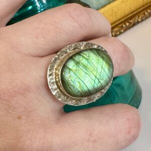 Labradorite Sterling Silver Ring (8)
